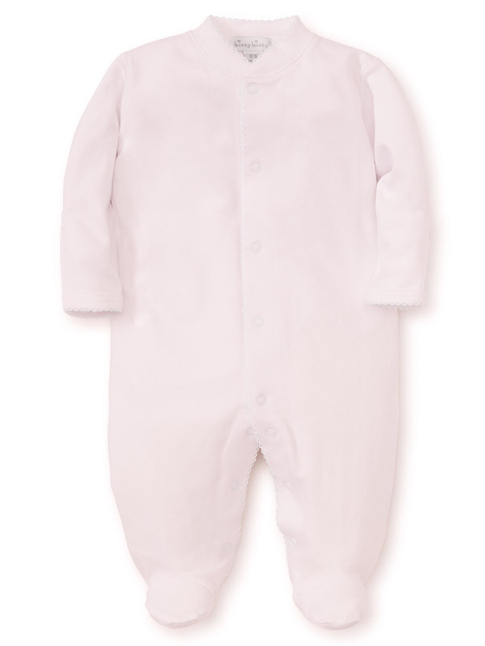 Kissy Kissy Baby Girls Pink Footie